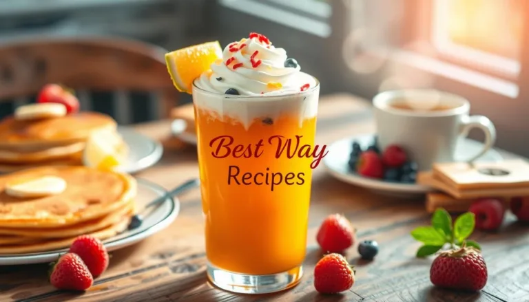 Breakfast Shot Recipe: A Sweet Morning Cocktail