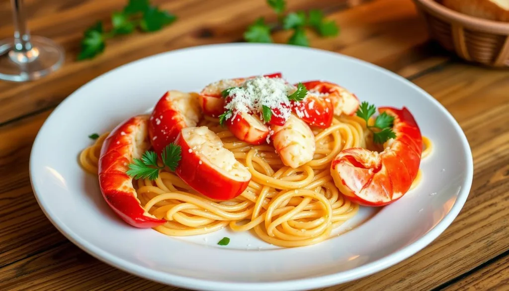 lobster spaghetti