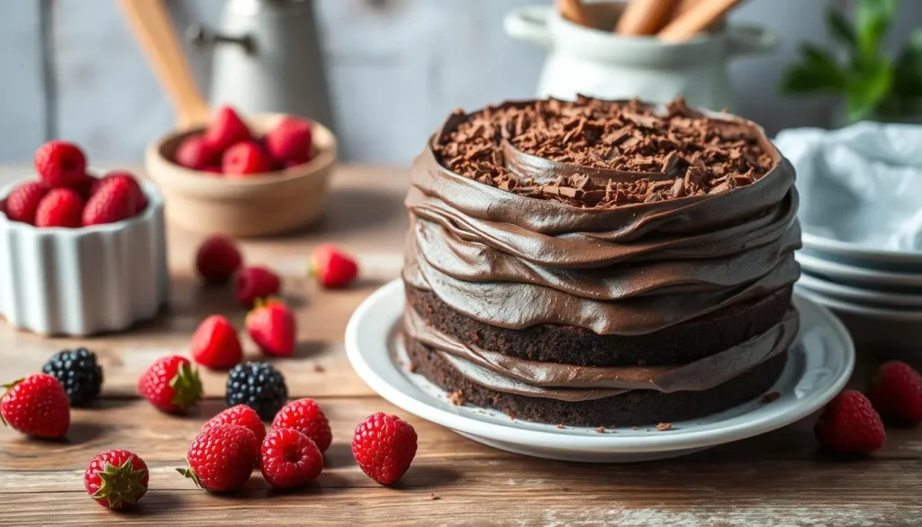 rich dense chocolate cake recipe