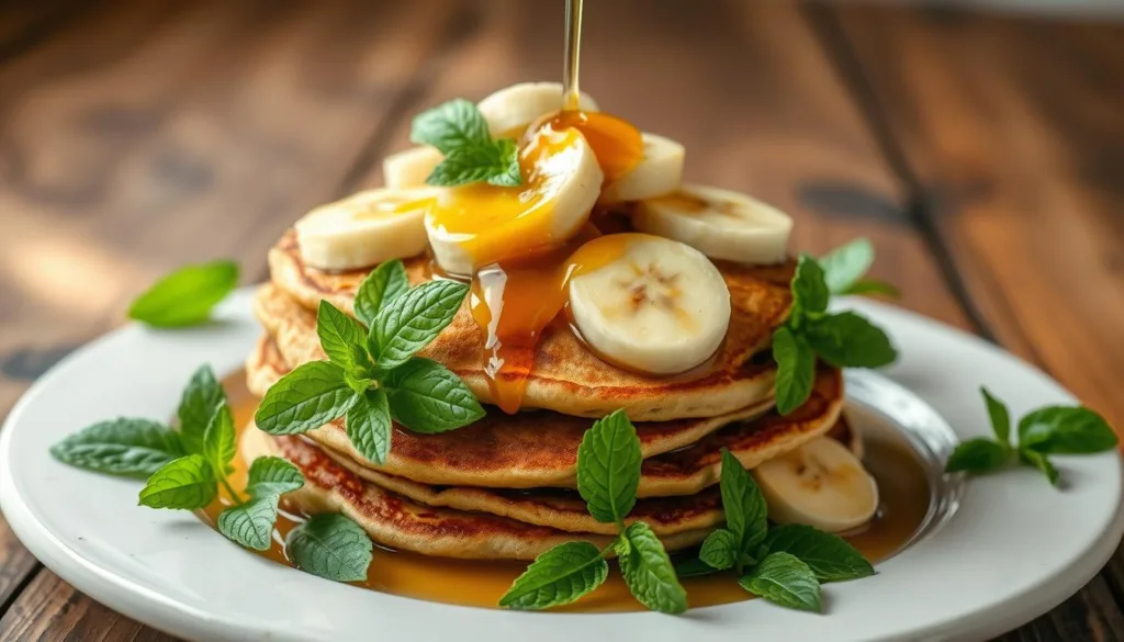 Brown Sugar Banana Pancakes