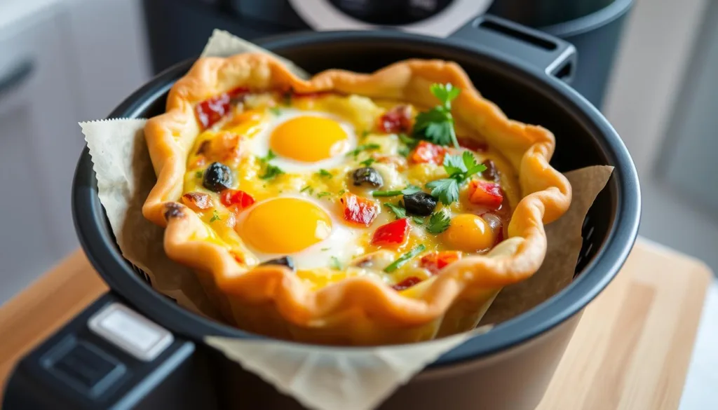 air fryer quiche