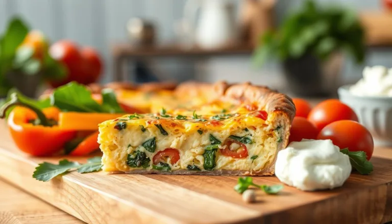 Crustless Quiche with Cottage Cheese: Healthy Breakfast in 30 Minutes Crustless Quiche with Cottage Cheese: Healthy Breakfast in 30 Minutes