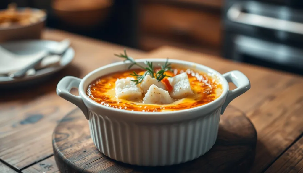 Crab brulee recipe