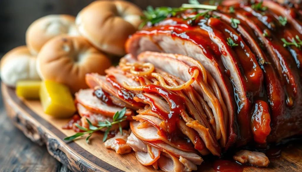 Pulled ham recipe