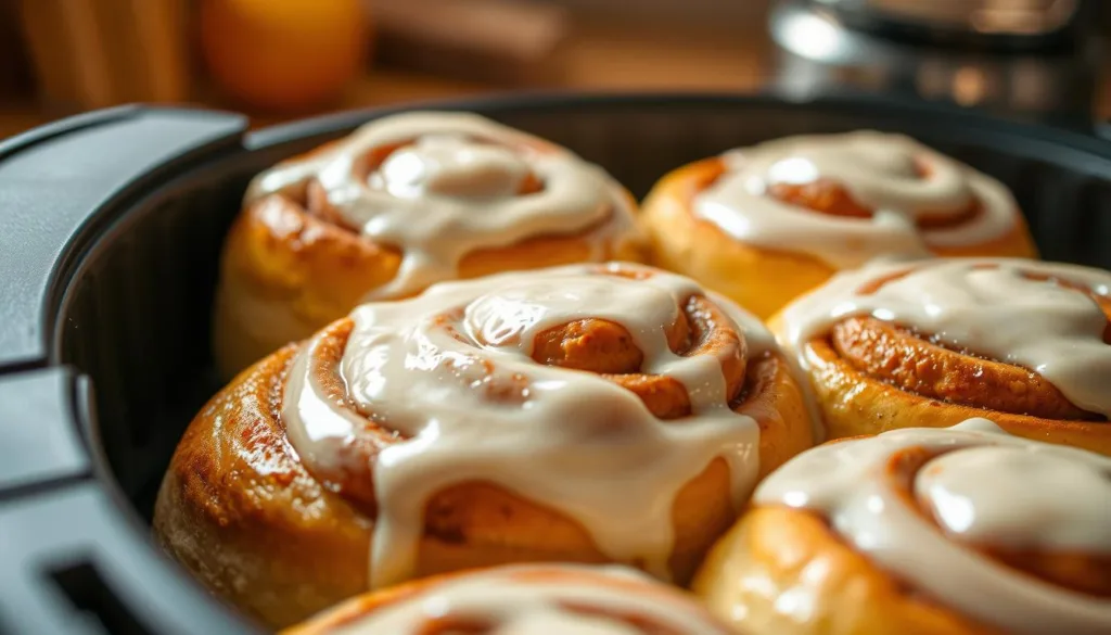 air fryer cinnamon rolls