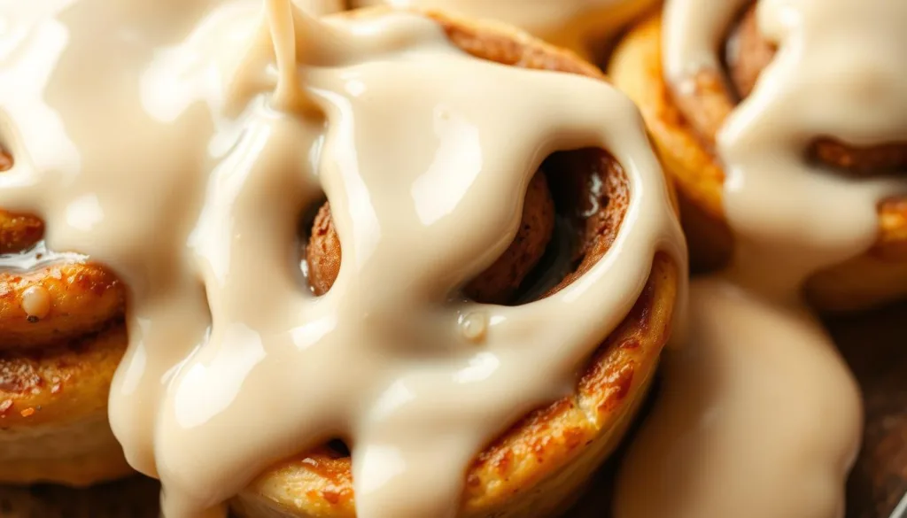 cinnamon roll icing