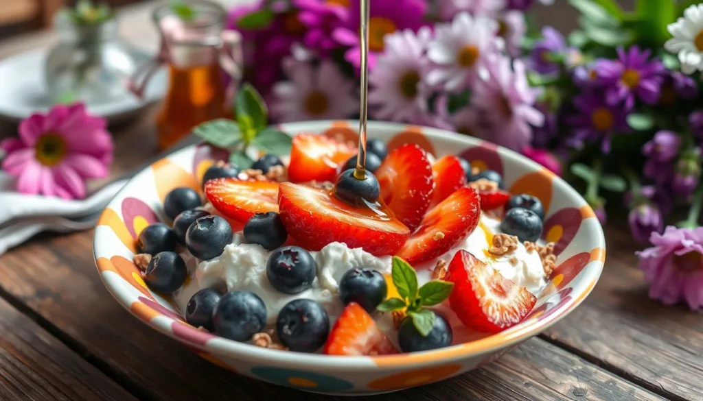 cottage cheese breakfast bowl