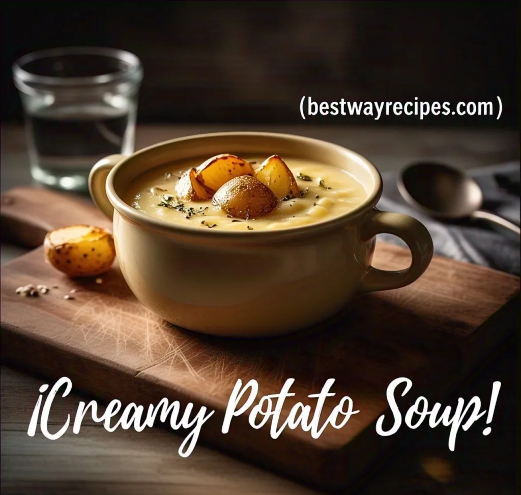 The Best Creamy Potato Soup Recipe – Rich, Comforting & Easy!