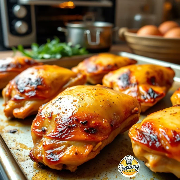 Baked Chicken Thighs: How to Make Them Crispy Every Time