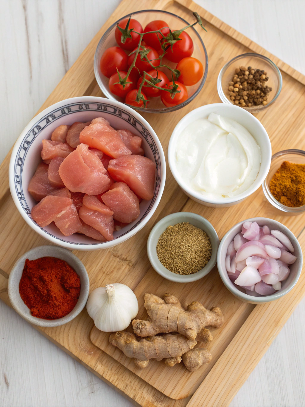 Chicken Tikka Masala Ingredients