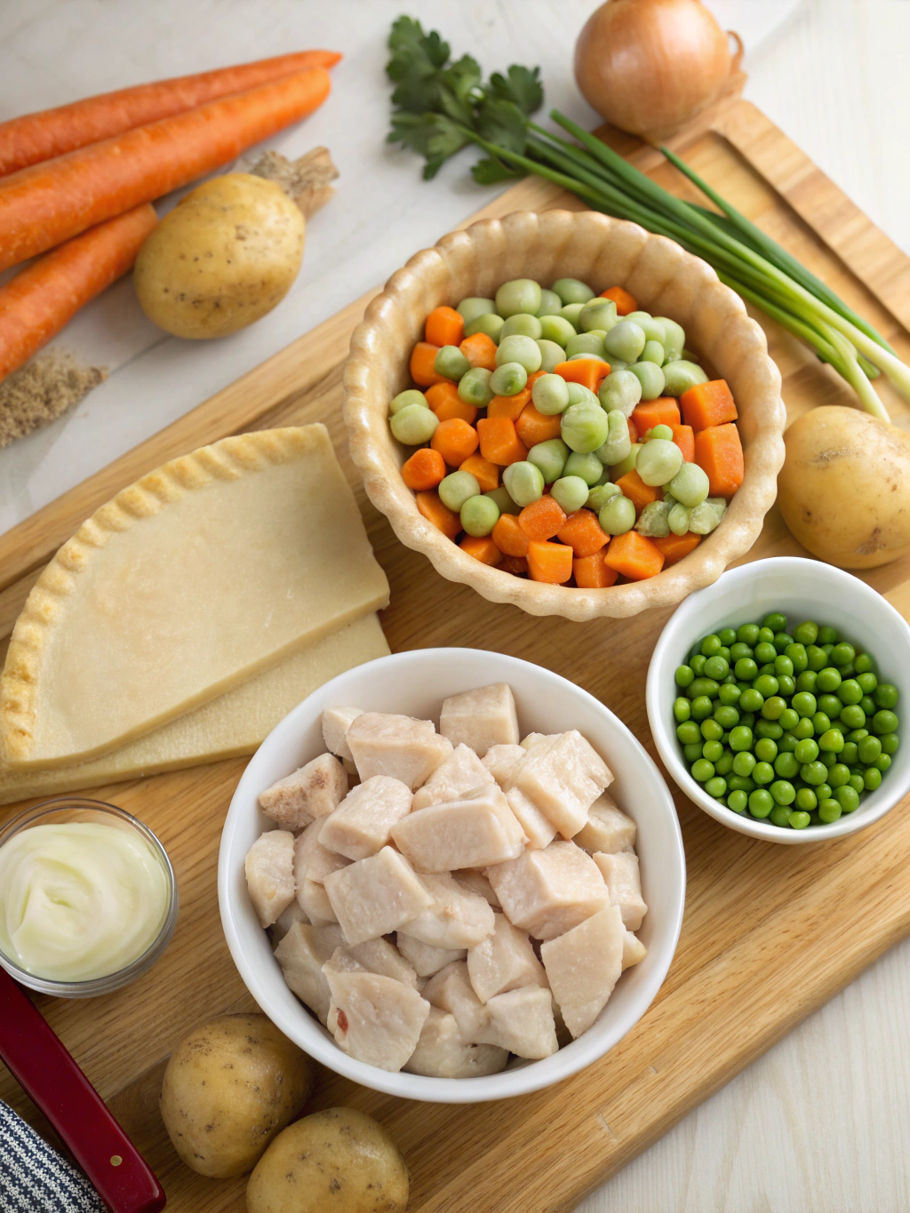 Chicken Pot Pie Ingredients