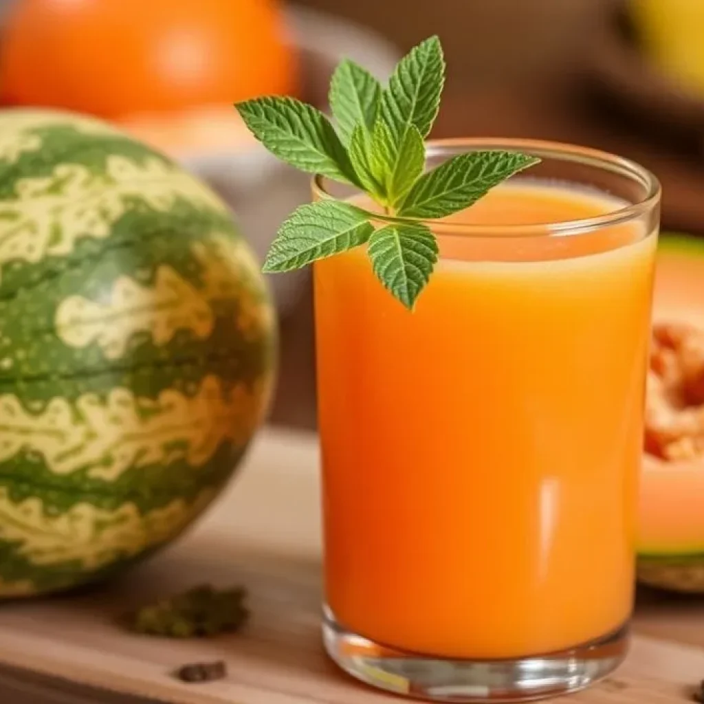 cantaloupe juice