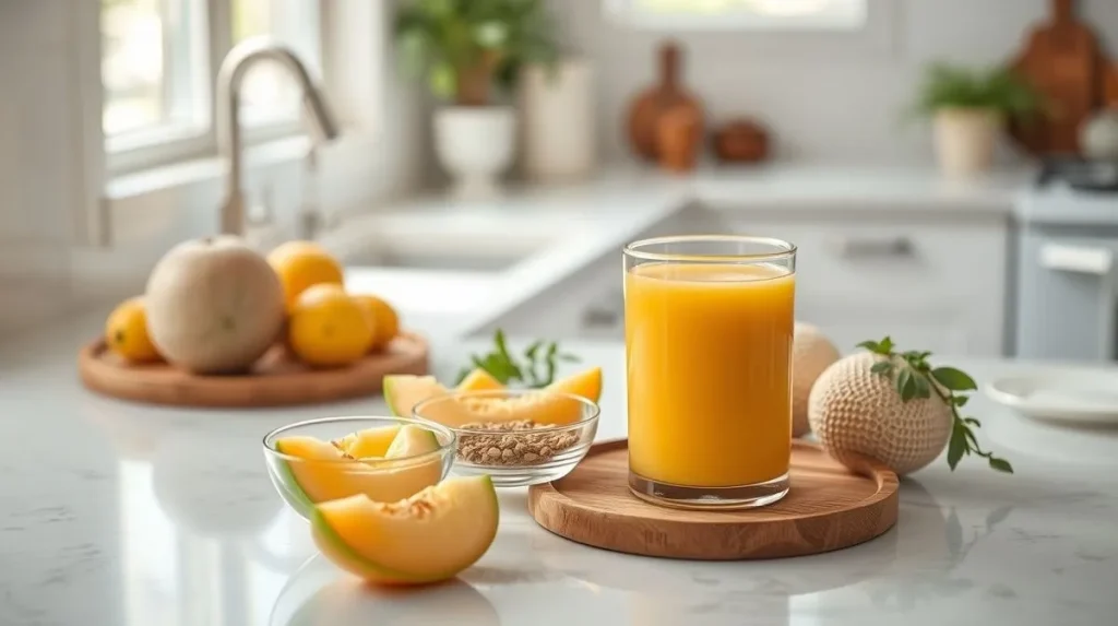 Cantaloupe Juice ingredients