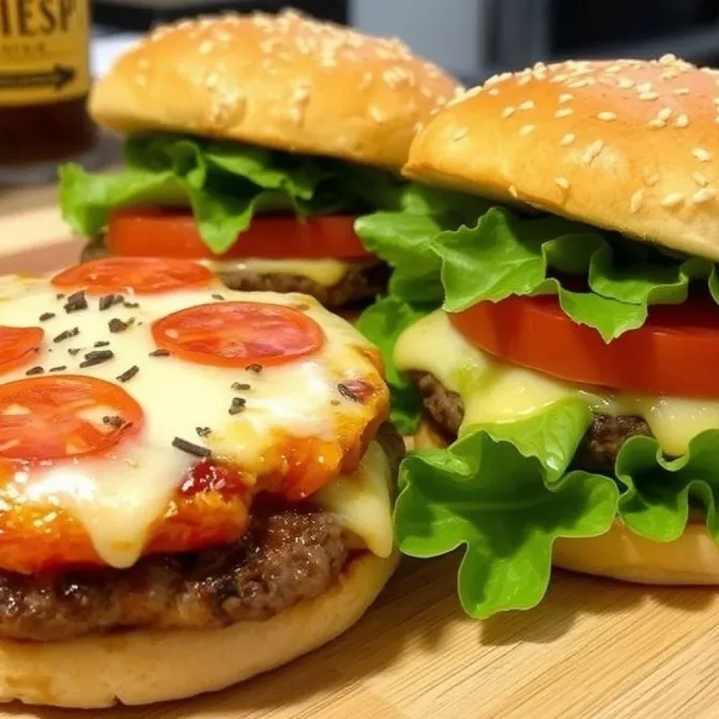Pizza Burgers Recipe