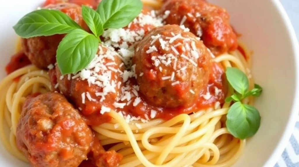 Spaghetti and Meatballs