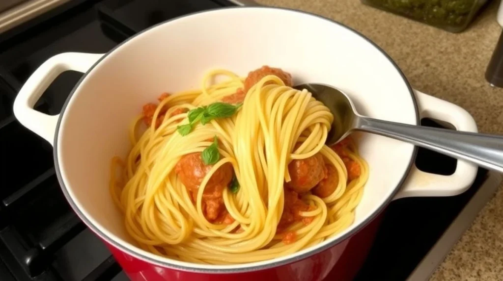 Spaghetti and Meatballs