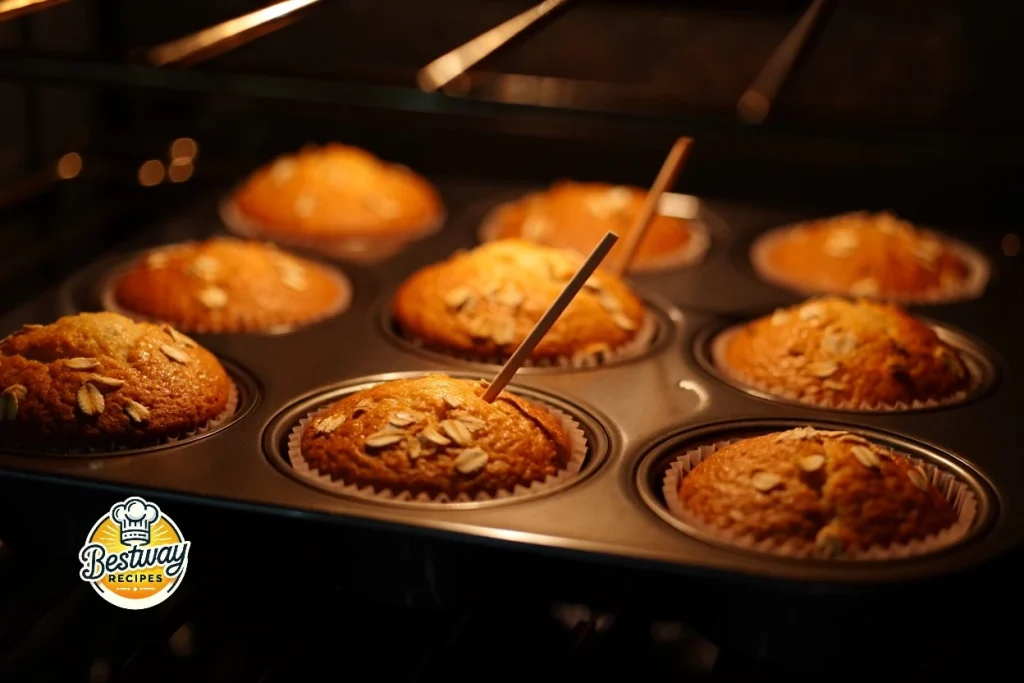 Healthy Banana Oat Muffins