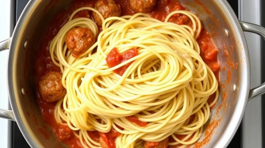 Spaghetti and Meatballs