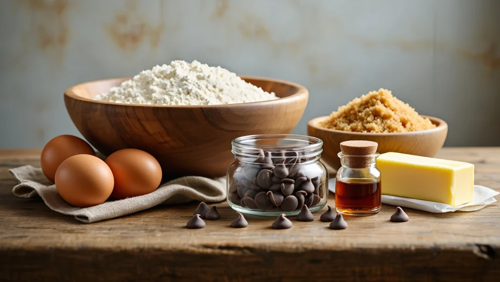 Cookie Ingredients Layout