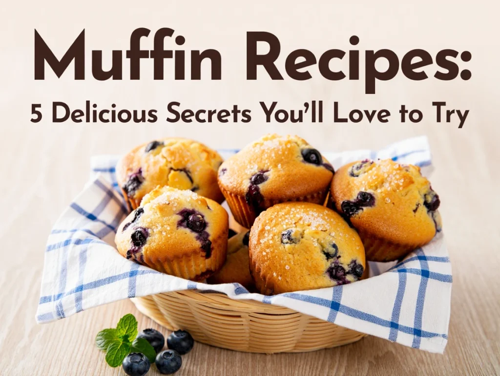 Muffin Recipes: 5 Delicious Secrets You’ll Love to Try