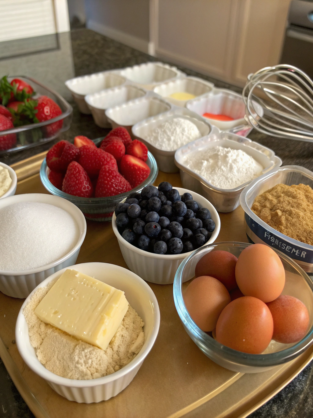 Muffin Recipes ingredients