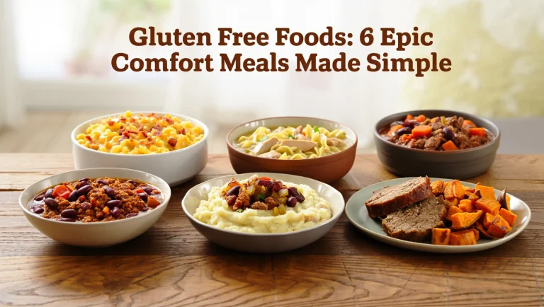 Gluten Free Foods: 6 Epic Comfort Meals Made Simple