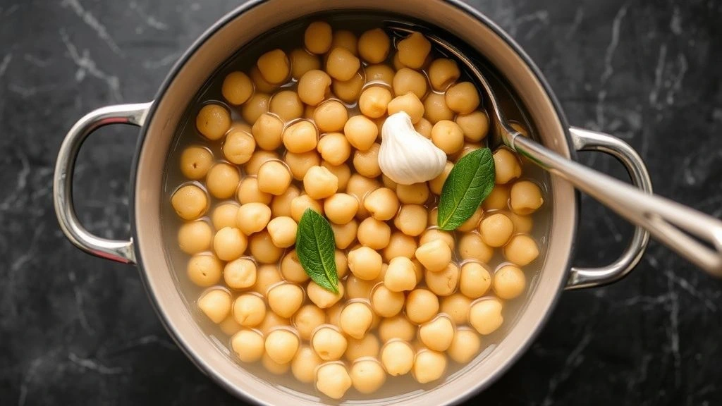 Lablabi: 7 Delicious Secrets For The Ultimate Comfort Feast Step 2: Cook the Chickpeas to Perfection
