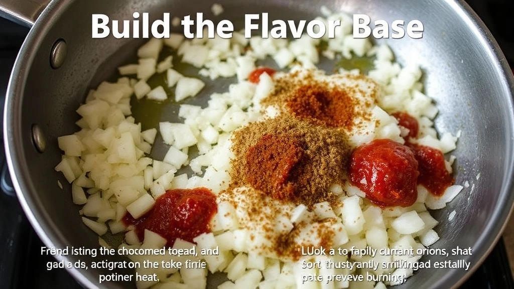 Lablabi: 7 Delicious Secrets For The Ultimate Comfort Feast Step 4: Build the Flavor Base
