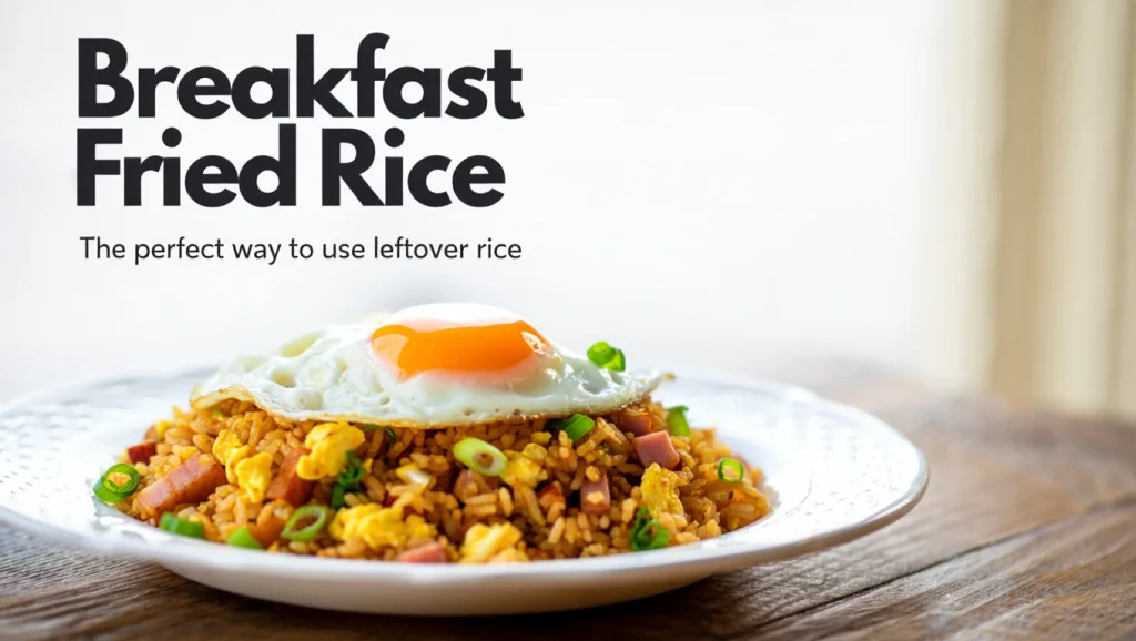 .Breakfast Fried Rice