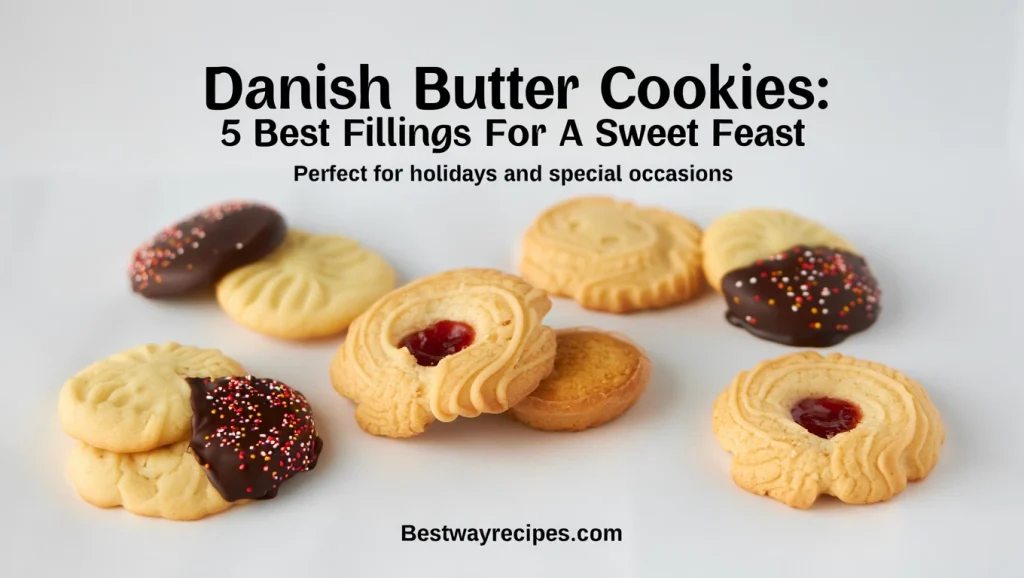 Danish Butter Cookies: 5 Best Fillings For A Sweet Feast
