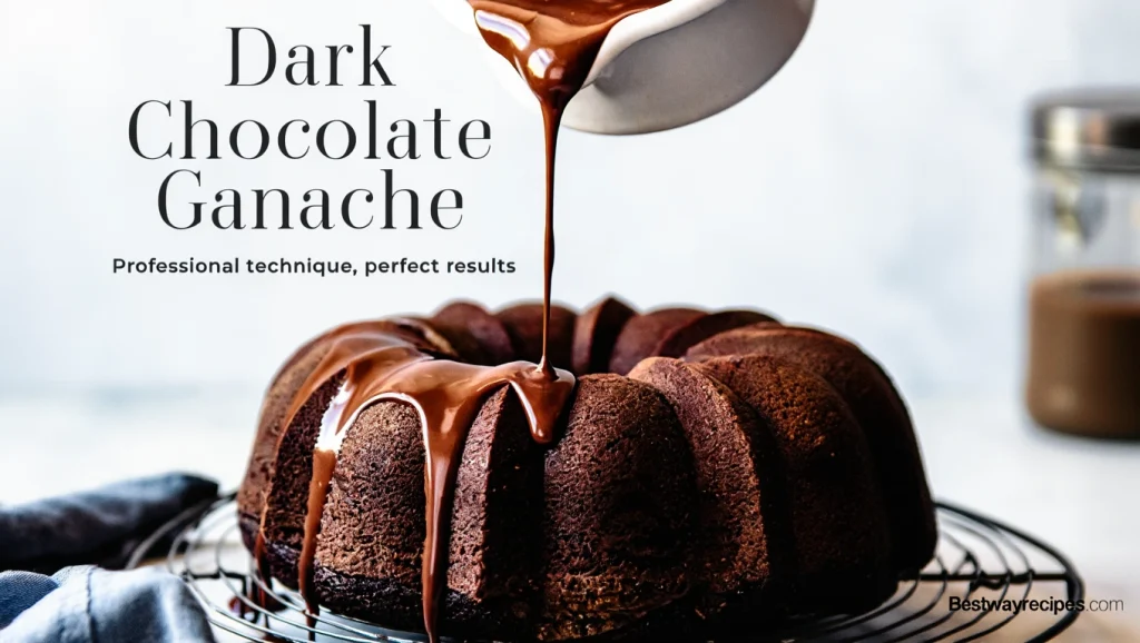 Danish Butter Cookies: Dark Chocolate Ganache