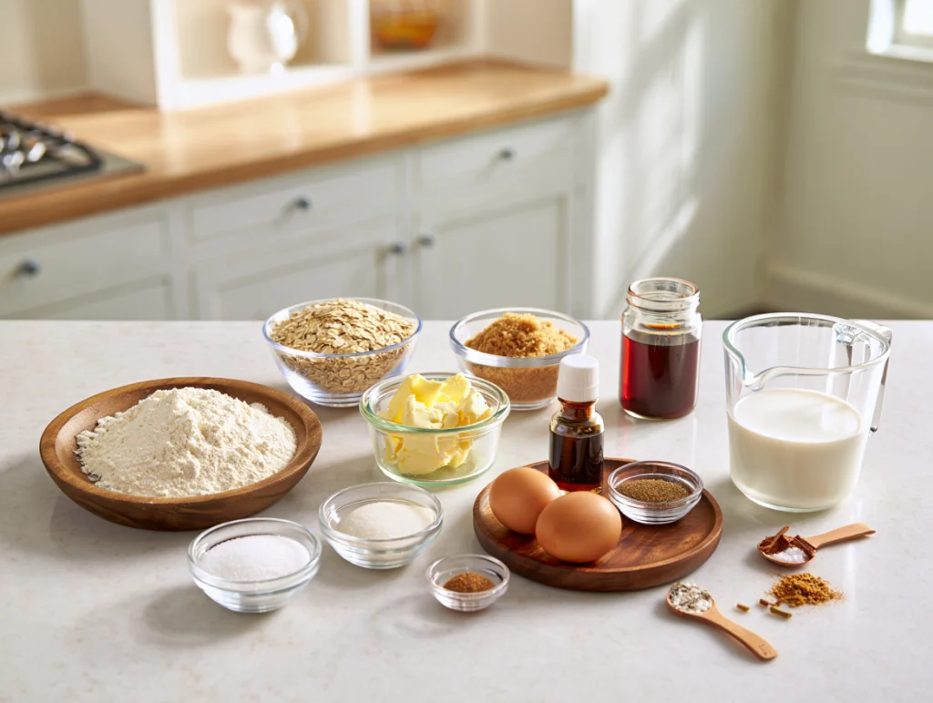 Iced Oatmeal Cookies: 8 Delicious Twists You’ll Love To Try Iced Oatmeal Cookie Ingredients