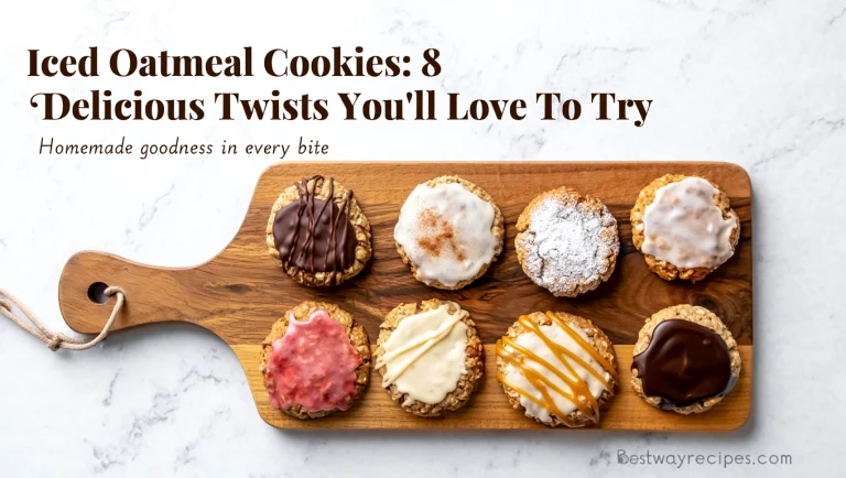 Iced Oatmeal Cookies: 8 Delicious Twists You’ll Love To Try Iced Oatmeal Cookies: 8 Delicious Twists You’ll Love To Try