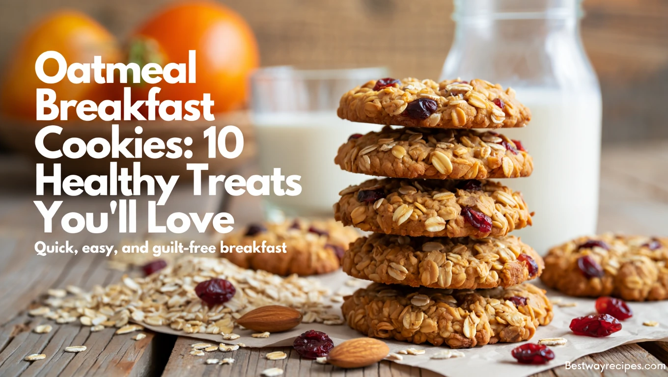 Oatmeal Breakfast Cookies: 10 Healthy Treats You’ll Love