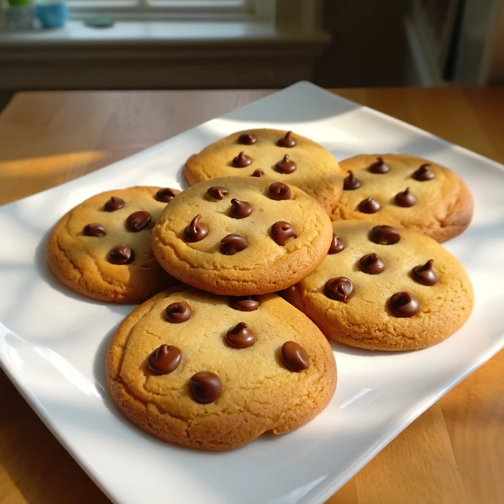 Perfect Baked Cookies Ideal cookie doneness with golden edges and slightly soft centers