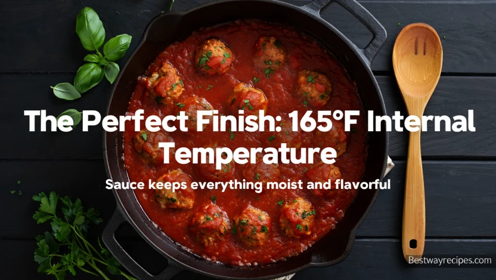 Turkey Meatballs: 8 Amazing Twists You Need To Try Today step5: Sauce Finishing