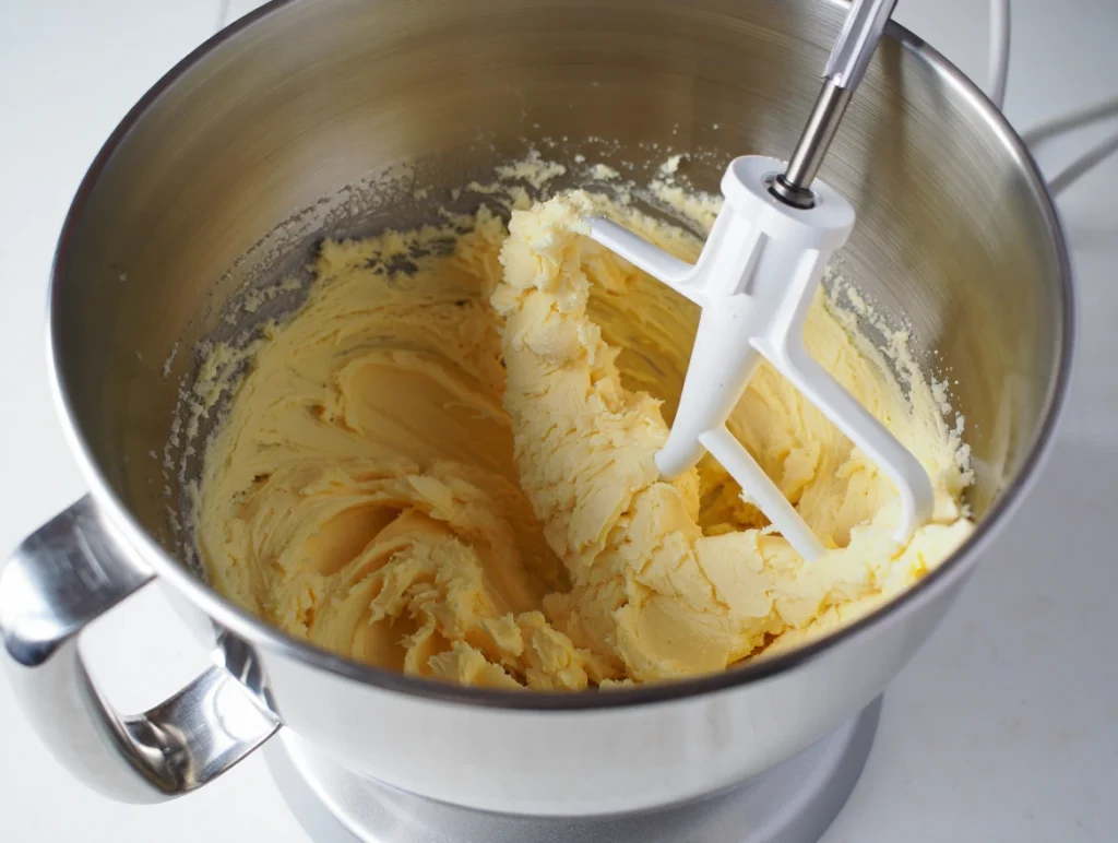 Step 1 Cream Your Butter and Sugars
