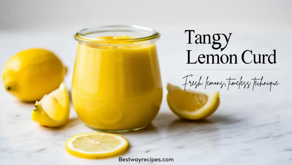 TDanish Butter Cookies: angy Lemon Curd