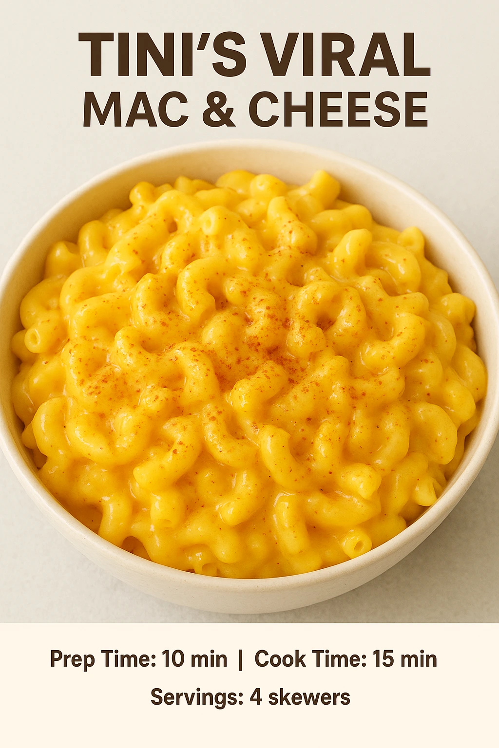 Trending US Recipes: Tini’s Mac & Cheese 