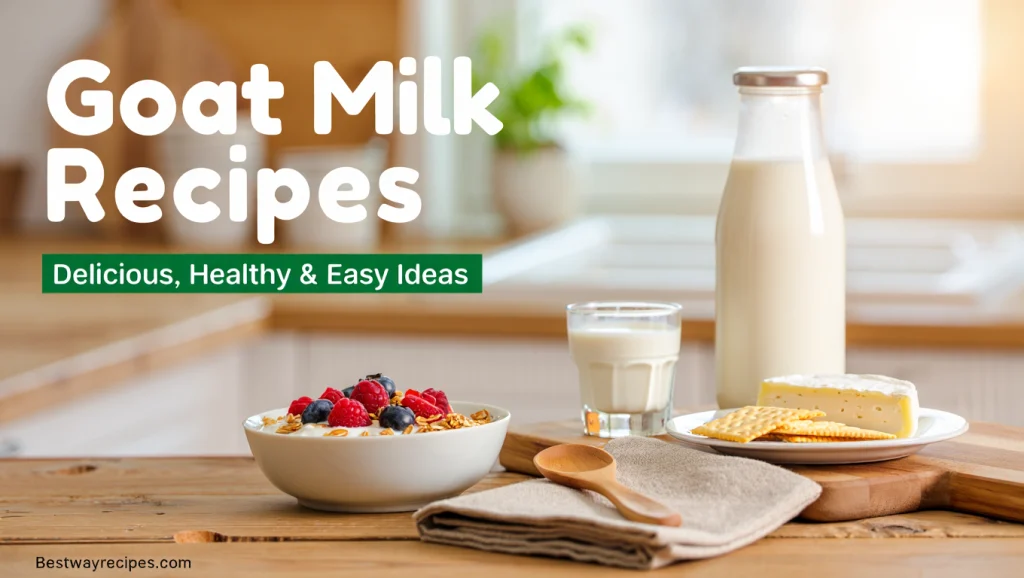 Goat Milk Recipes Delicious, Healthy & Easy Ideas