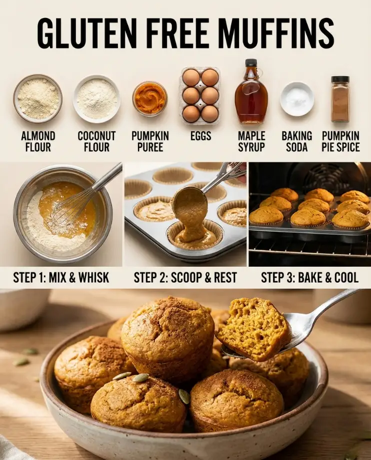 Gluten Free Muffins infographie
