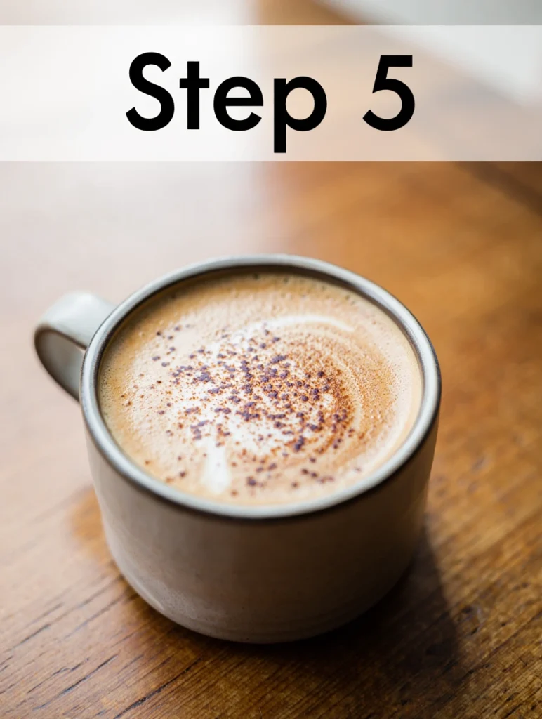 The Five Coffee Drinks I Wish I'd Known About Years Ago Step 5 Finishing Touch