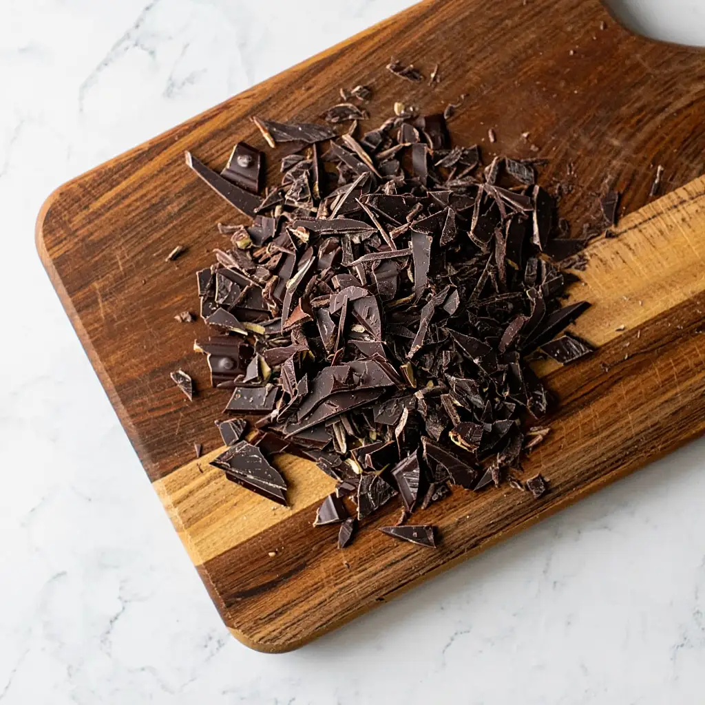 French Hot Chocolate: The Recipe That Finally Worked Chopped chocolate