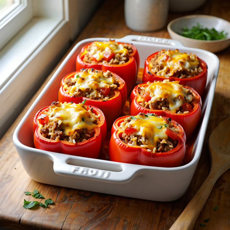 Stuffed Bell Peppers I Fixed After My Watery Batch Stuffed Bell Peppers I Fixed After My Watery Batch