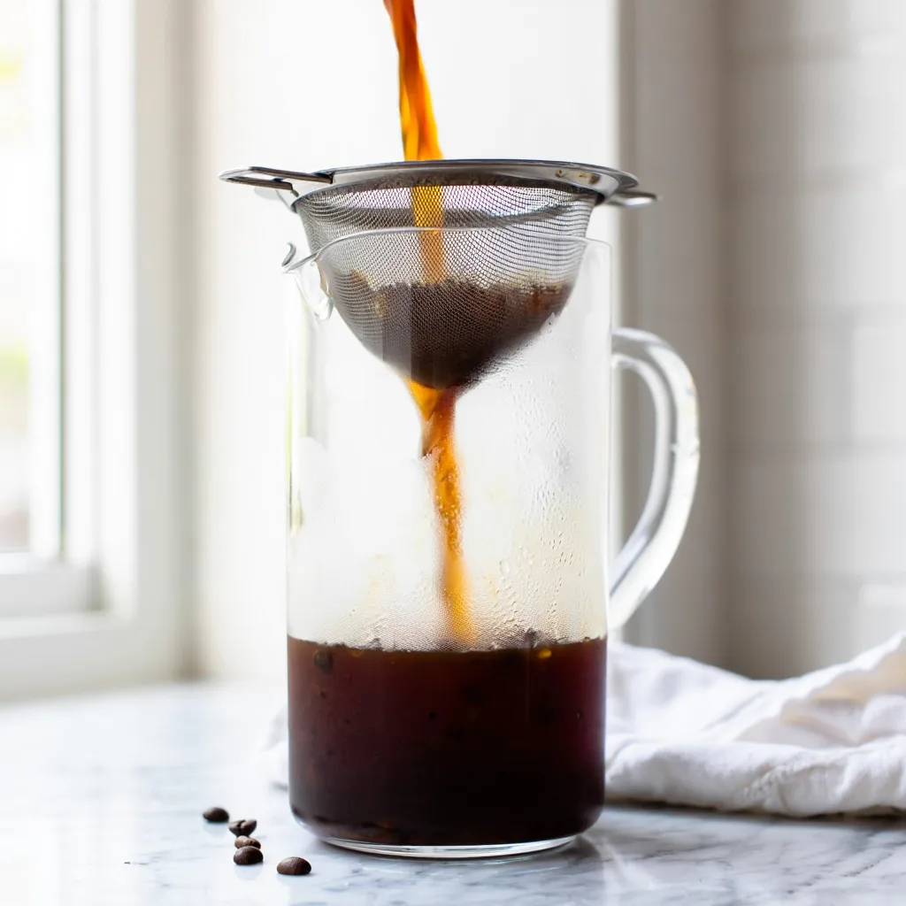 Cold Brew Straining