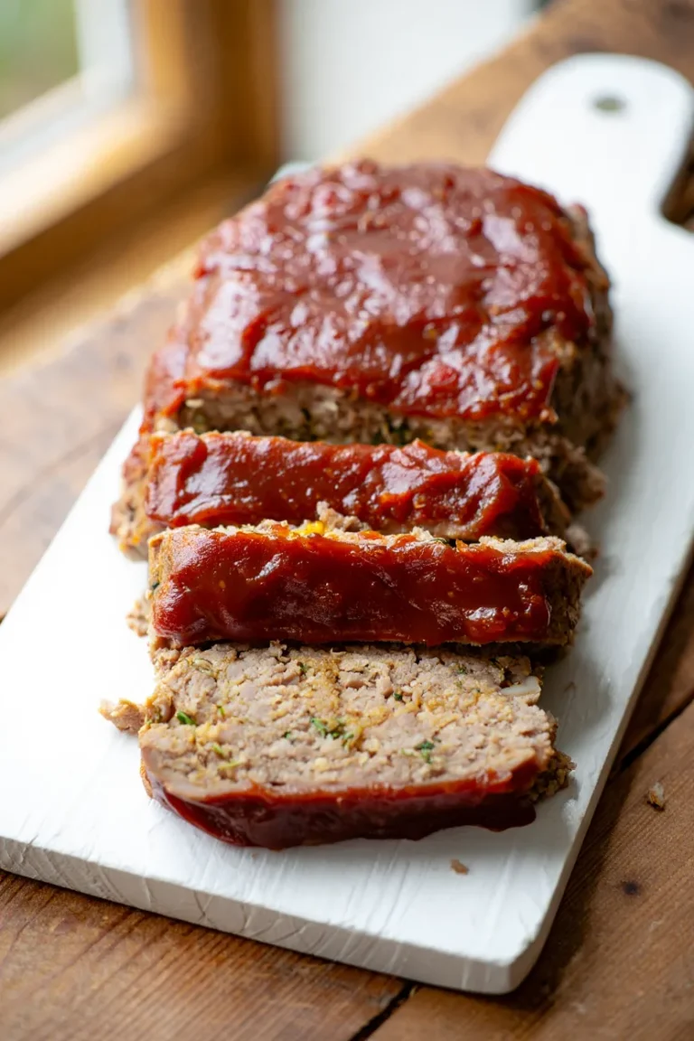 Easy 5 Ingredient Meatloaf Recipe – Juicy Classic Dinner