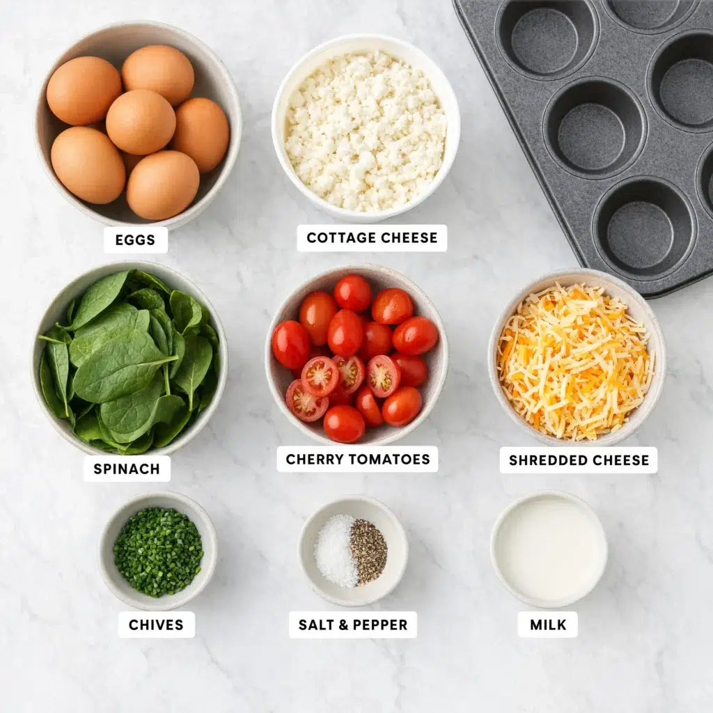 Egg Bites Ingredients