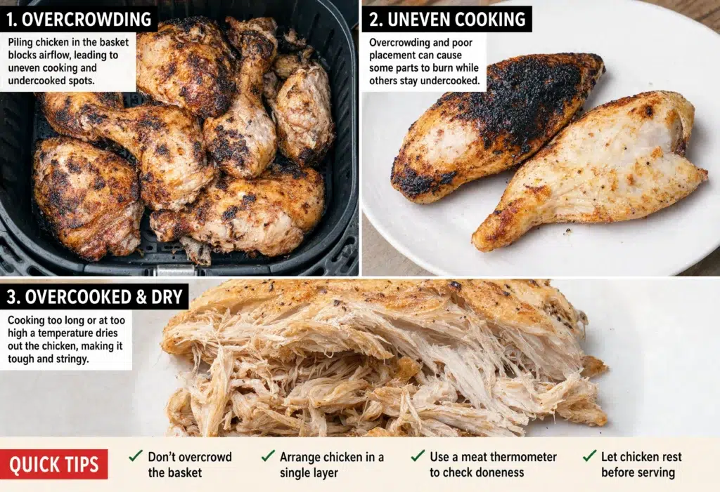 Air Fryer Chicken Mistakes