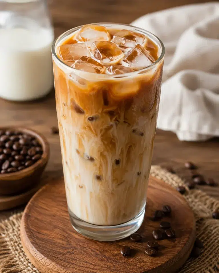 Iced Coffee Recipe That Actually Tastes Good Bold, Creamy & Not Watery